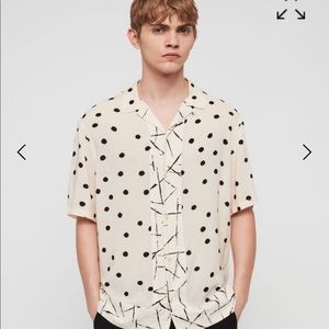 All Saints short sleeve button up.